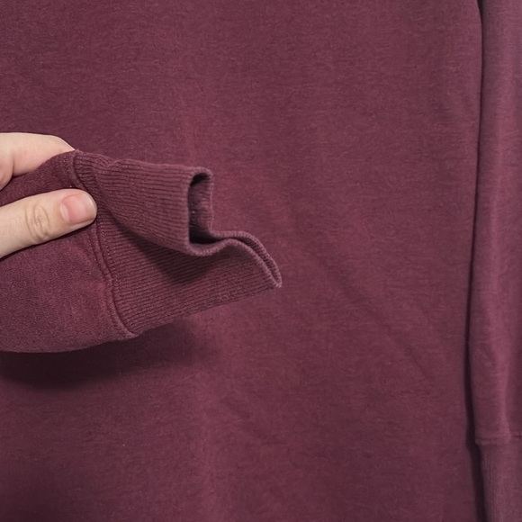 Burgundy Long Sleeve Sweater size: XS - Picture 2 of 6
